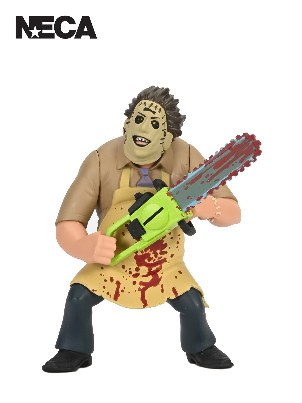 The Texas Chainsaw Massacre - Toony Terrors 50th Annivers. Leatherface (Bloody) 6" NECA Figure