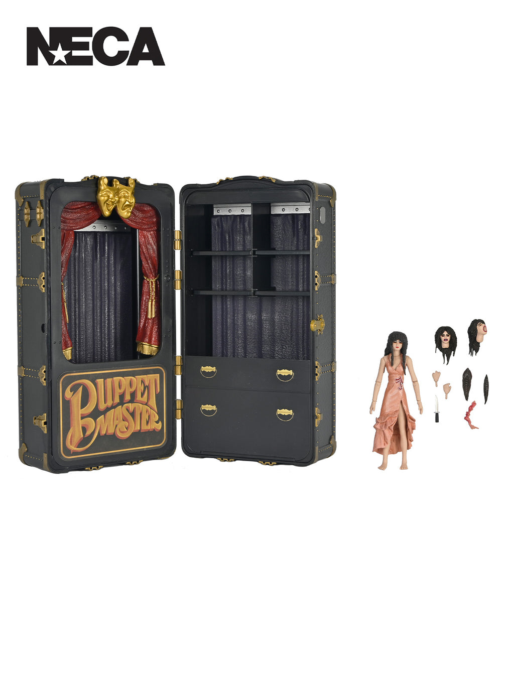 Puppet Master - Leech Women and Toulon's Pupppet Case Ultimate 7" NECA