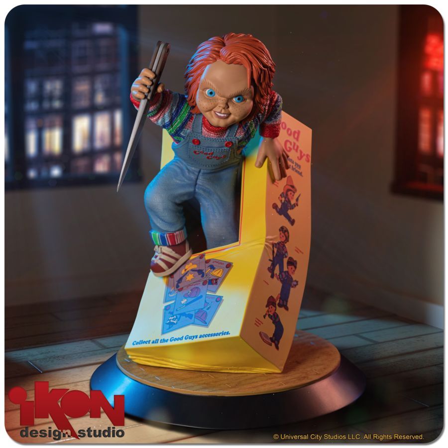 Chucky Breaking Out of Box PVC