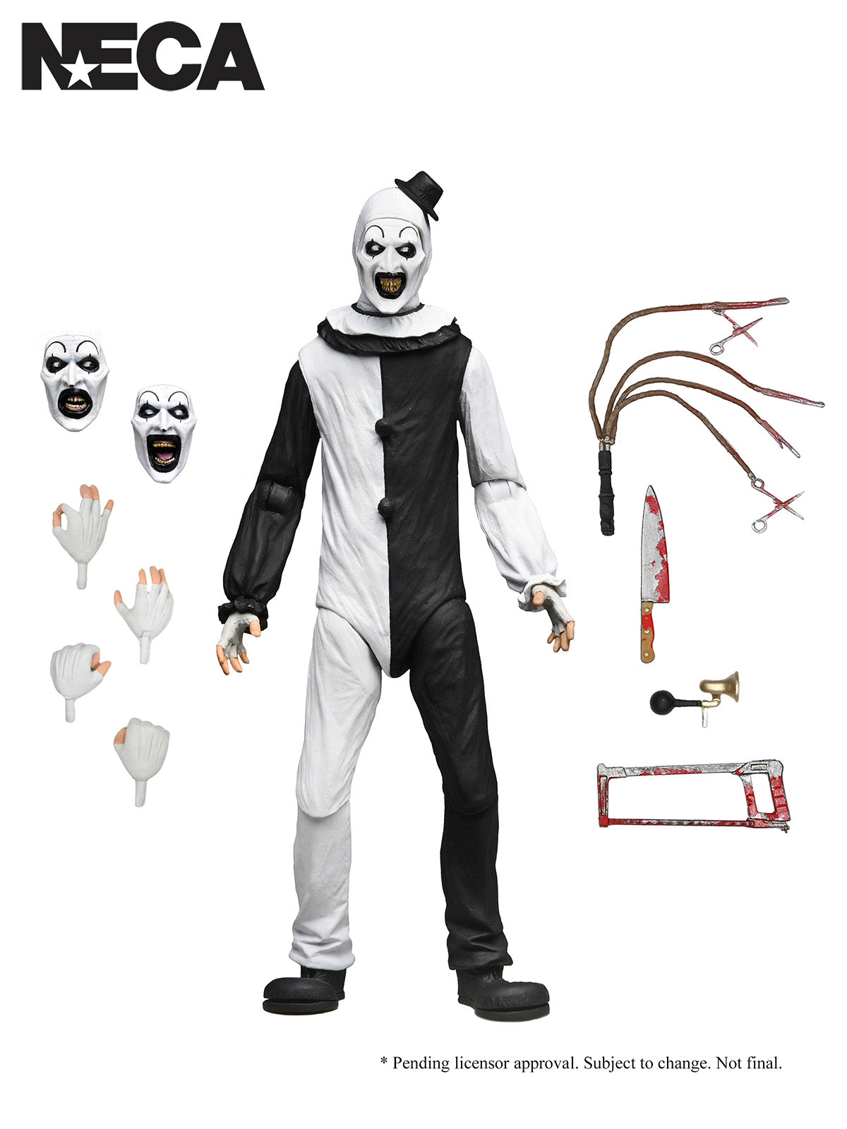 Terrifier - Art The Clown 1/4 NECA Figure