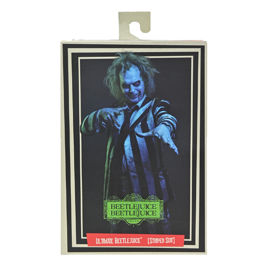 Beetlejuice - Beetlejuice Beeltjuice Ultimate Striped Suit 7" NECA Figure