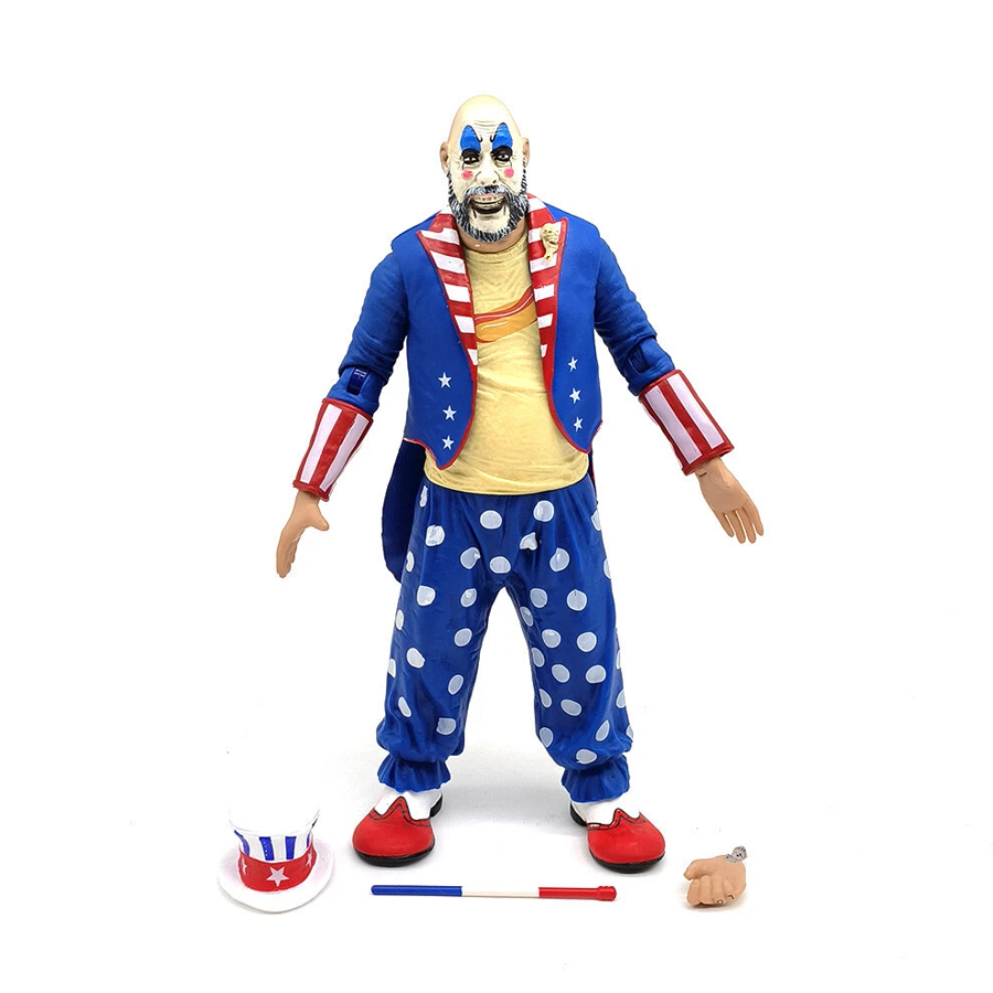 House of 1000 Corpses - Captain Spaulding Tailcoat 20th Anniversary 7" NECA Figure