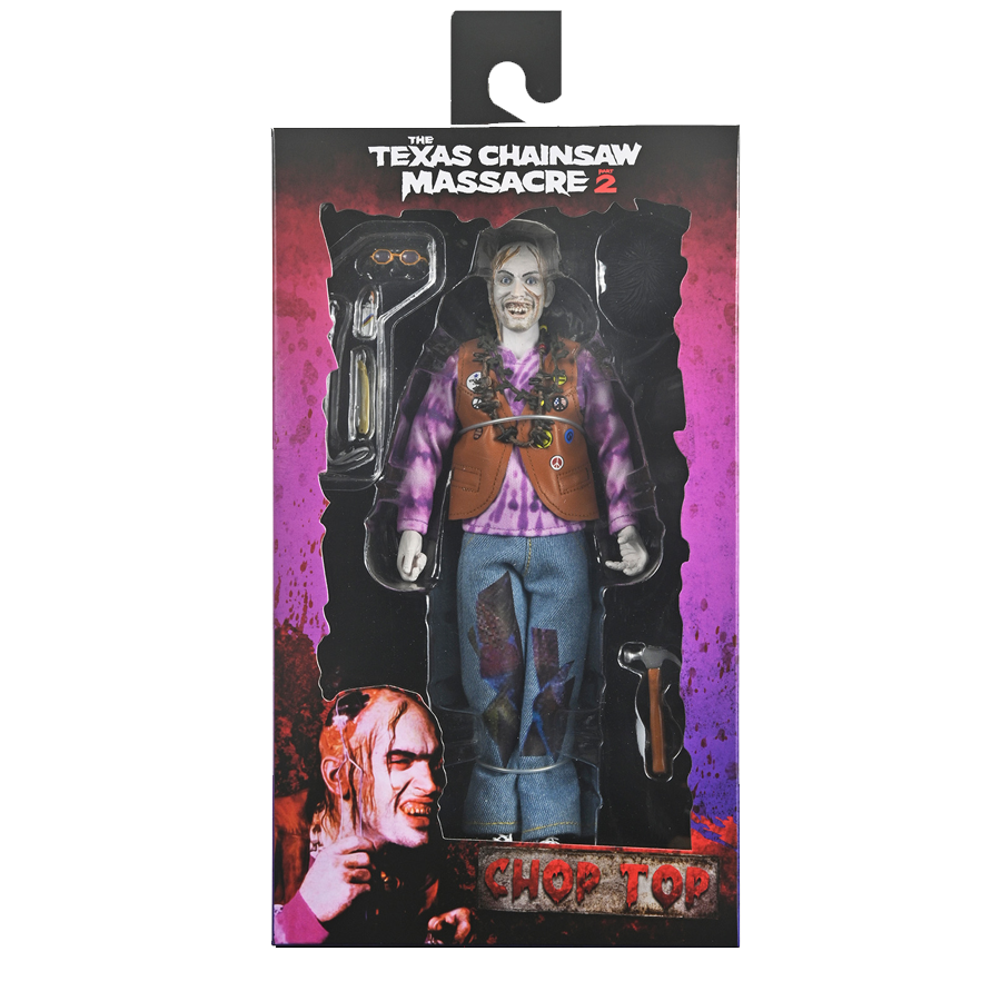 The Texas Chainsaw Massacre 2 - Chop Top 8" Clothed NECA Figure