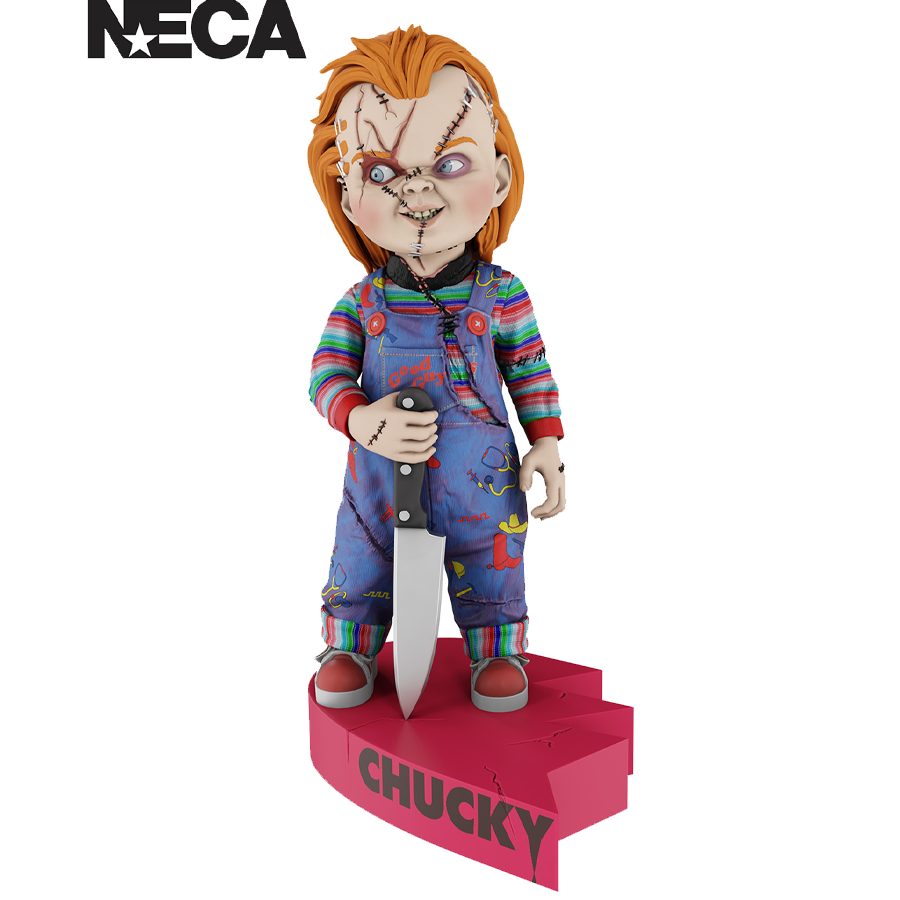 Bride of Chucky- Chucky Knocker (Heart Connect Base) NECA