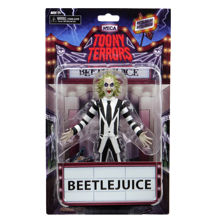 Beeltejuice - Toony Terrors Beetlejuice 6" NECA Figure