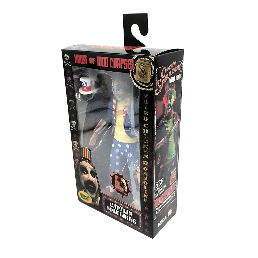 House of 1000 Corpses - Captain Spaulding Tailcoat 20th Anniversary 7" NECA Figure