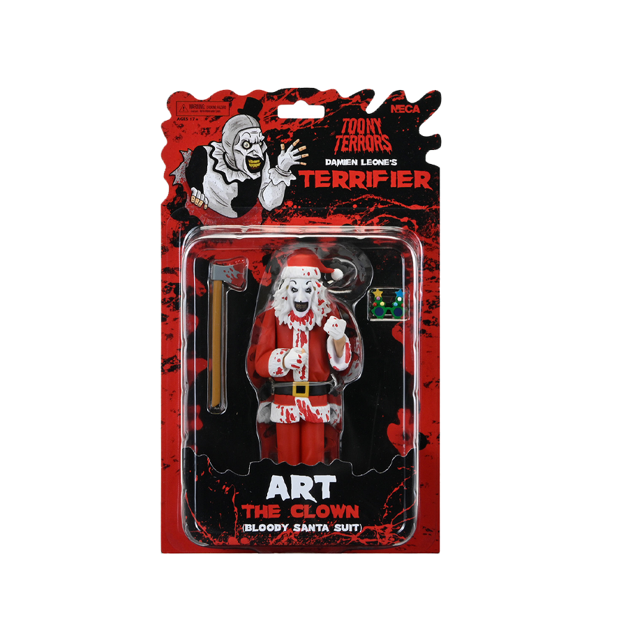 Terrifier - Toony Terrors Art The Clown (Bloody Version) 6" NECA Figure